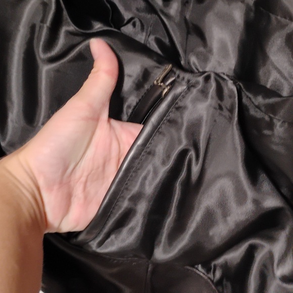 Excelled Classy Black Leather Jacket Sz.2XL - Picture 11 of 16